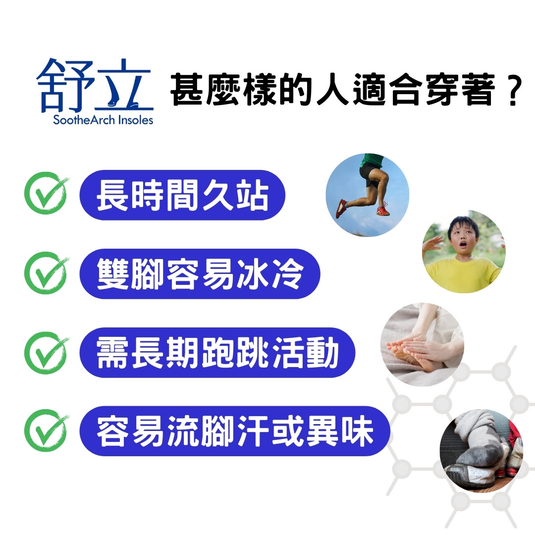 石墨烯獨立筒耐久站機能鞋墊